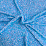 Stretch Velvet Sequin Rodeo Fabric