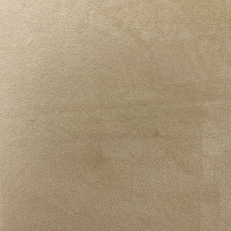 Beige Luxury Stretch Suede Foam Backed Fabric,