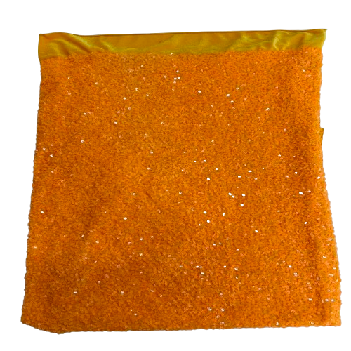 Stretch Velvet Sequin Rodeo Fabric