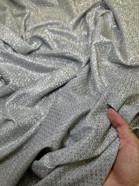 Shimmery Metallic Brocade