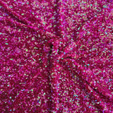 Stretch Velvet Sequin Rodeo Fabric