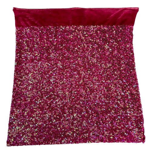 Stretch Velvet Sequin Rodeo Fabric