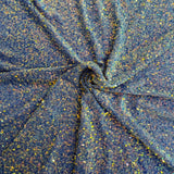Stretch Velvet Sequin Rodeo Fabric