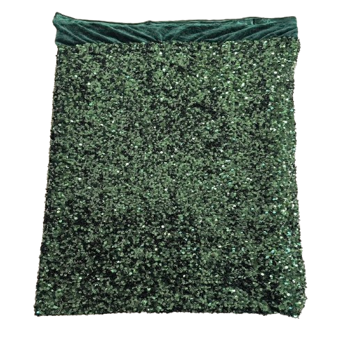 Stretch Velvet Sequin Rodeo Fabric