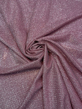 Shimmery Metallic Brocade Pink
