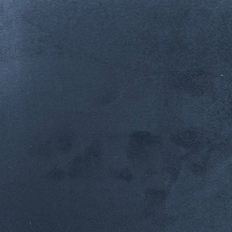 Navy Blue Luxury Stretch Suede Foam Backed Fabric,