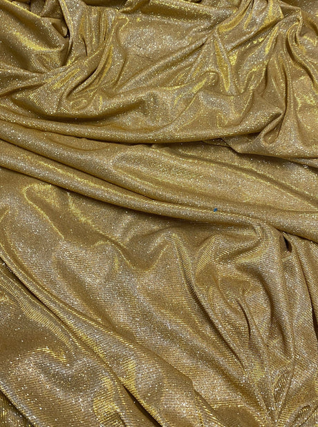 Gold Stretch Metallic Lurex
