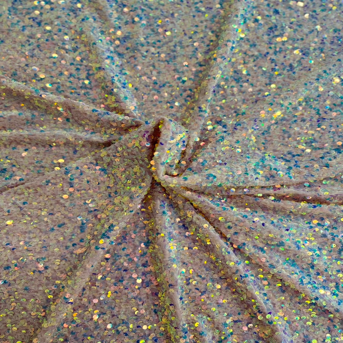 Stretch Velvet Sequin Rodeo Fabric