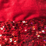 Stretch Velvet Sequin Rodeo Fabric