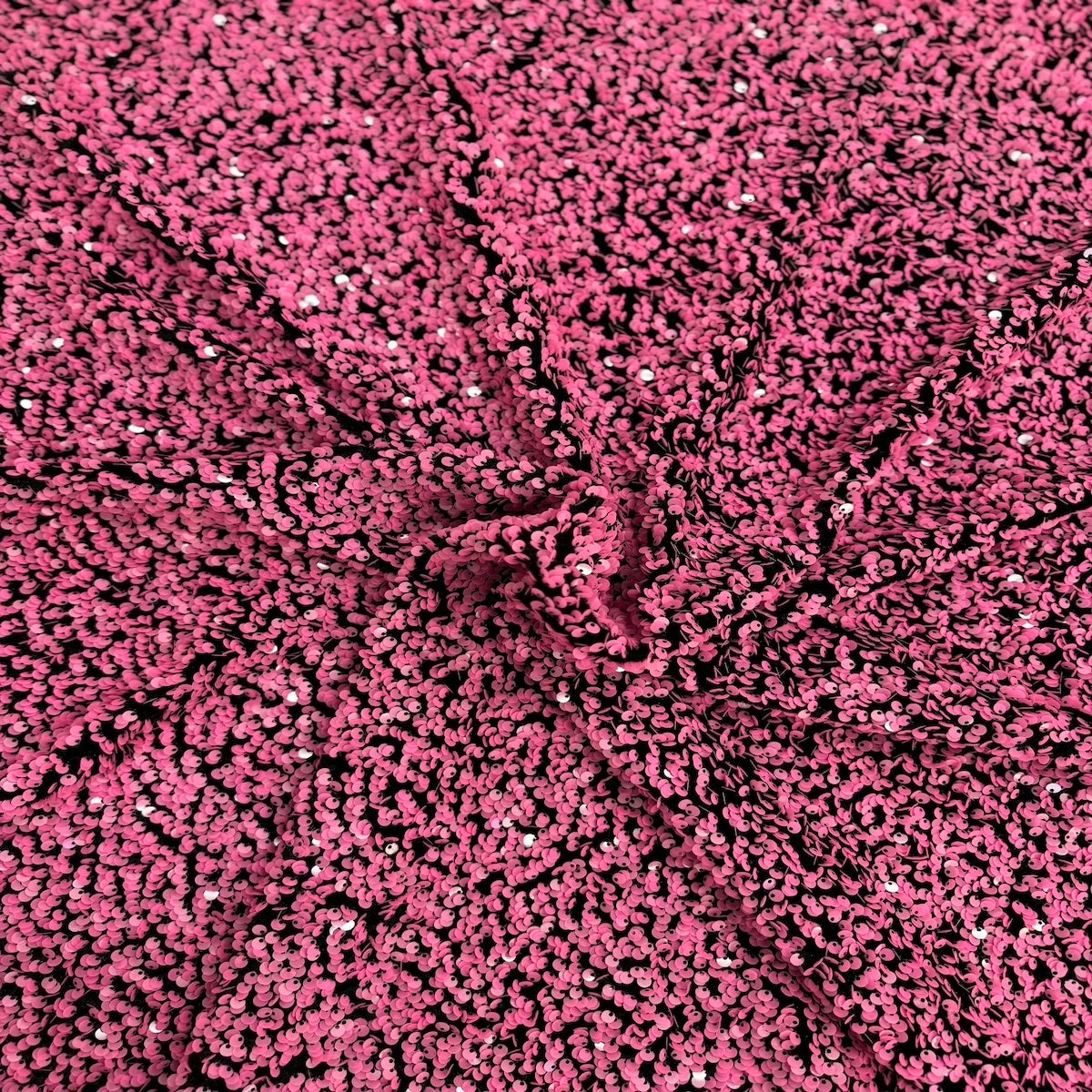 Sequins Embroidered Stretch Velvet Rodeo Fabric - 100 Percent Polyester Fabric, 2-Way Stretch, 60" Width, Sequins 54" Width, Multiple Colors (1 Yard)