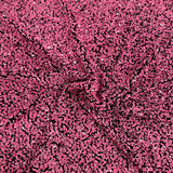 Sequins Embroidered Stretch Velvet Rodeo Fabric - 100 Percent Polyester Fabric, 2-Way Stretch, 60" Width, Sequins 54" Width, Multiple Colors (1 Yard)