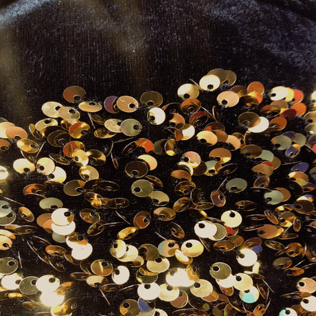 Stretch Velvet Sequin Rodeo Fabric