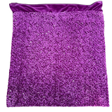 Sequins Embroidered Stretch Velvet Rodeo Fabric - 100 Percent Polyester Fabric, 2-Way Stretch, 60" Width, Sequins 54" Width, Multiple Colors (1 Yard)
