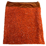 Stretch Velvet Sequin Rodeo Fabric