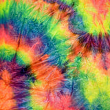 Tie Dye Stretch Velvet Fabric - 4-Way Stretch, 60" Width, 360 GSM (1 Yard)