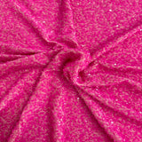Stretch Velvet Sequin Rodeo Fabric