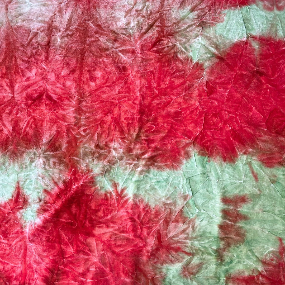 Tie Dye Stretch Velvet Fabric - 4-Way Stretch, 60" Width, 360 GSM (1 Yard)
