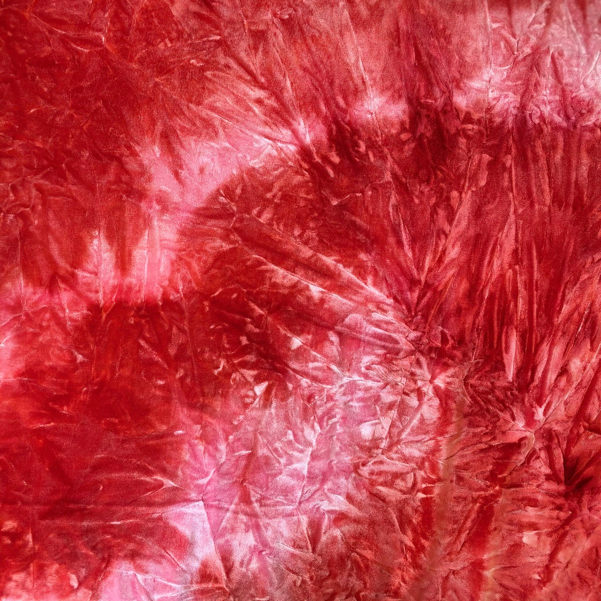 Tie Dye Stretch Velvet Fabric - 4-Way Stretch, 60" Width, 360 GSM (1 Yard)