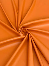 Orange Stretch Faux Leather