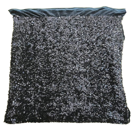 Sequins Embroidered Stretch Velvet Rodeo Fabric - 100 Percent Polyester Fabric, 2-Way Stretch, 60" Width, Sequins 54" Width, Multiple Colors (1 Yard)