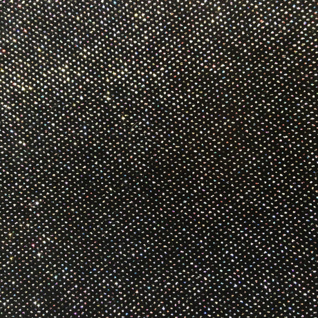 Sparkle Glitter Lurex Stretch Velvet Fabric - Iridescent Silver, Glitter Dots, 54" Width (1 Yard)