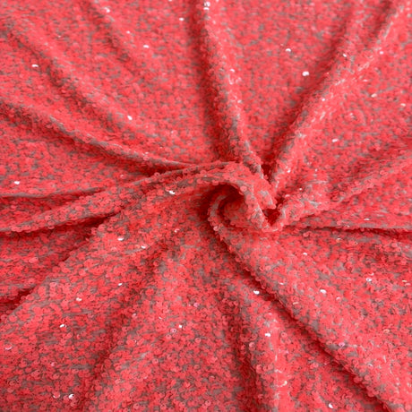Stretch Velvet Sequin Rodeo Fabric