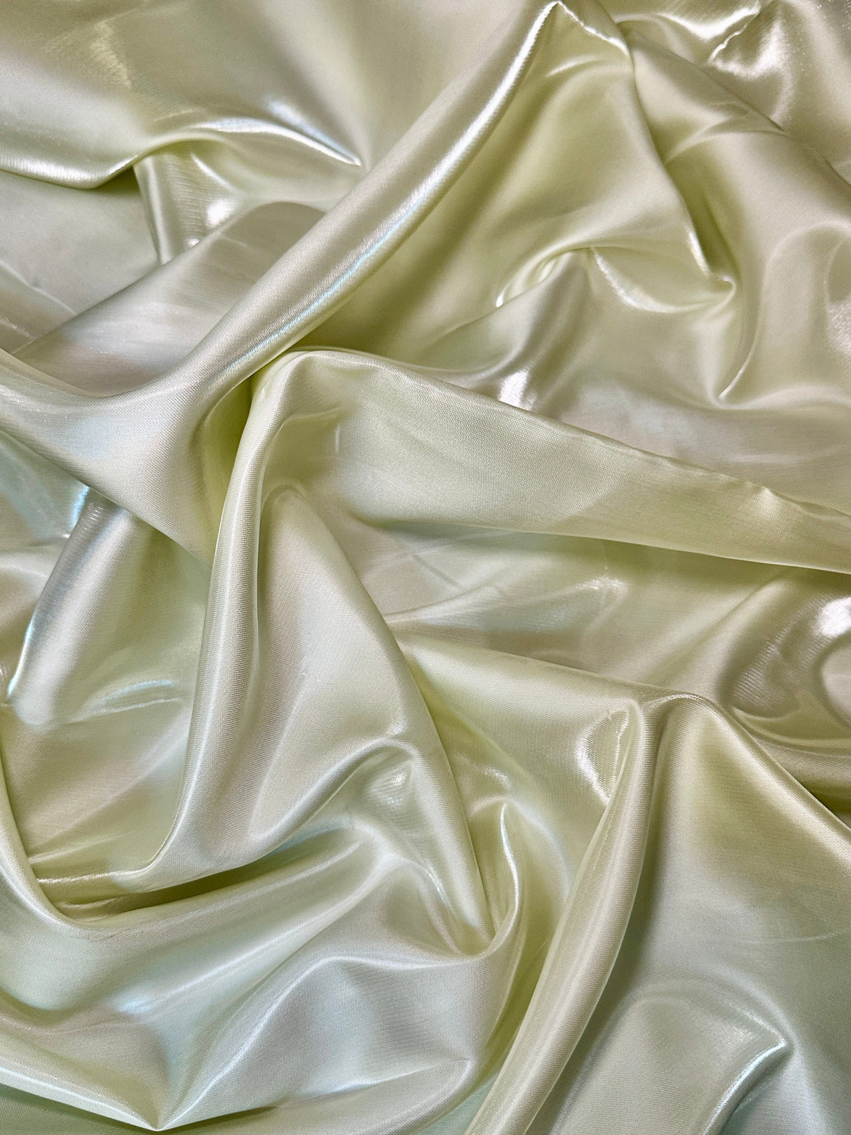 Liquid Bridal Satin Ivory Pearl