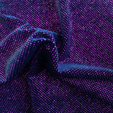 Glitter Lurex Stretch Velvet Fabric
