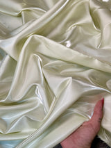Liquid Bridal Satin Ivory Pearl