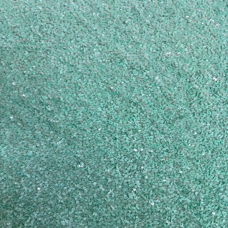 Sequins Embroidered Stretch Velvet Rodeo Fabric - 100 Percent Polyester Fabric, 2-Way Stretch, 60" Width, Sequins 54" Width, Multiple Colors (1 Yard)
