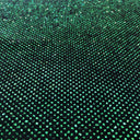Sparkle Glitter Lurex Stretch Velvet Fabric - Iridescent Silver, Glitter Dots, 54" Width (1 Yard)