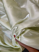 Liquid Bridal Satin Ivory Pearl