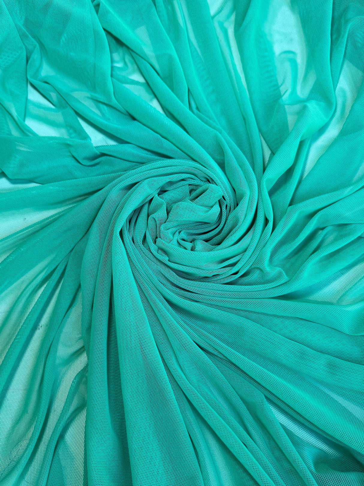 Mint Green 4-Way Stretch Power Mesh