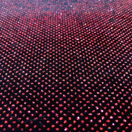 Glitter Lurex Stretch Velvet Fabric
