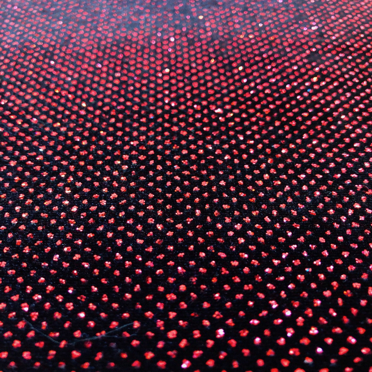 Sparkle Glitter Lurex Stretch Velvet Fabric - Iridescent Silver, Glitter Dots, 54" Width (1 Yard)