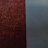 Sparkle Glitter Lurex Stretch Velvet Fabric - Iridescent Silver, Glitter Dots, 54" Width (1 Yard)