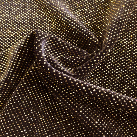 Glitter Lurex Stretch Velvet Fabric