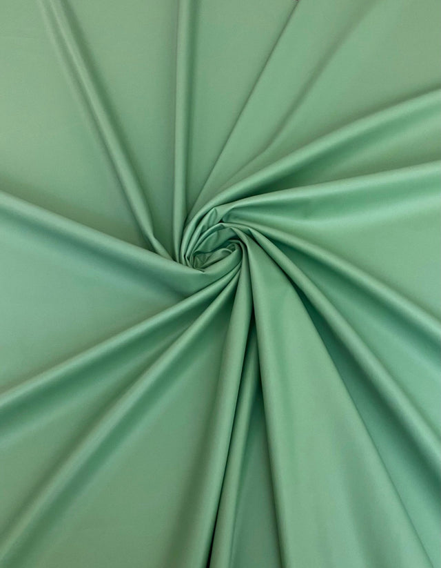 Stretch Faux Leather Sage Green