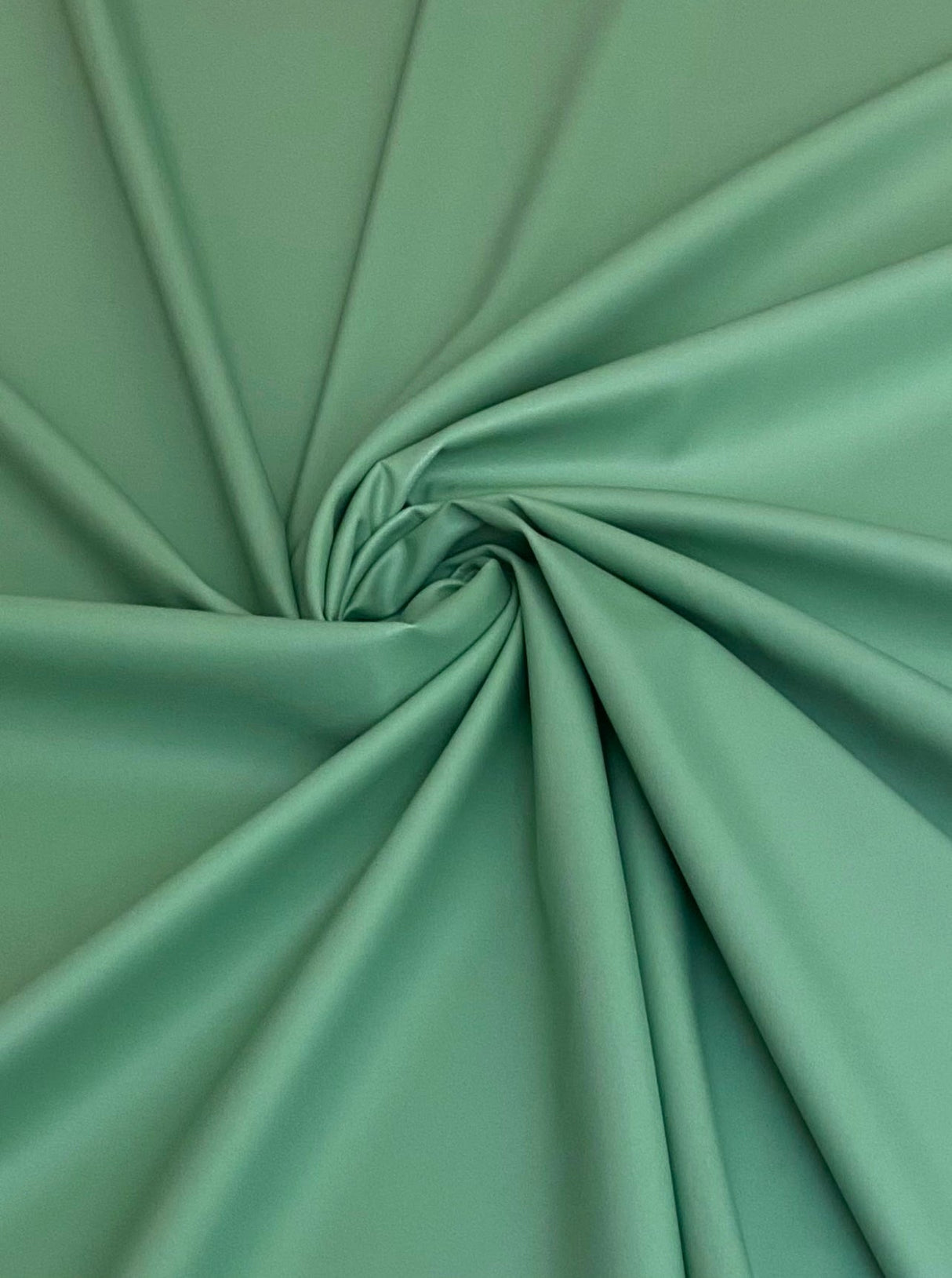 Stretch Faux Leather Sage Green