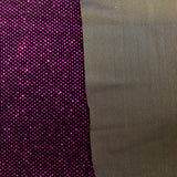 Glitter Lurex Stretch Velvet Fabric
