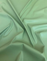 Stretch Faux Leather Sage Green