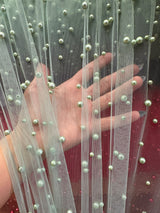 Pearl Tulle Sage Green