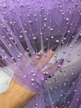 Pearl Tulle Lavender