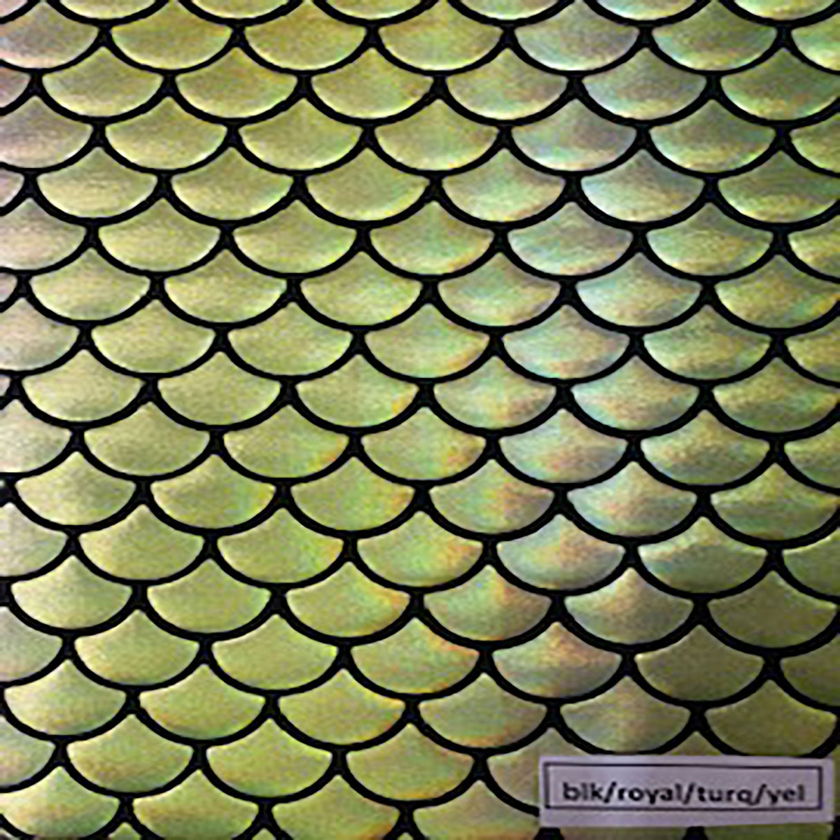 Poly Spandex Mermaid Foil Fabric 60" Multi Color