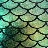Nylon Spandex Hologram Mermaid Fabric