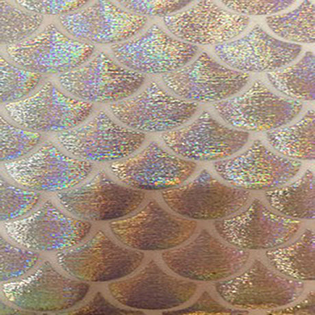 Nylon Spandex Hologram Mermaid Fabric