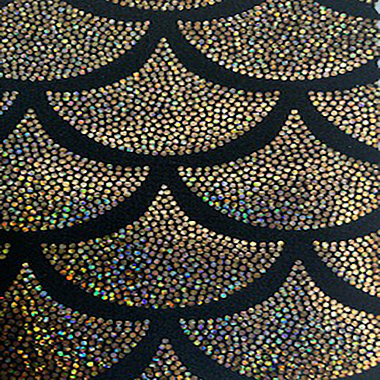 Hologram Nylon Spandex Fabric Jumbo Shell 60"