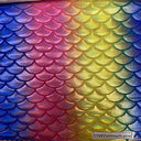 Poly Spandex Mermaid Foil Fabric 60" Multi Color