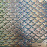 Poly Spandex Mermaid Foil Fabric 60" Multi Color