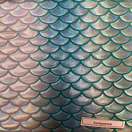 Poly Spandex Mermaid Foil Fabric 60" Multi Color